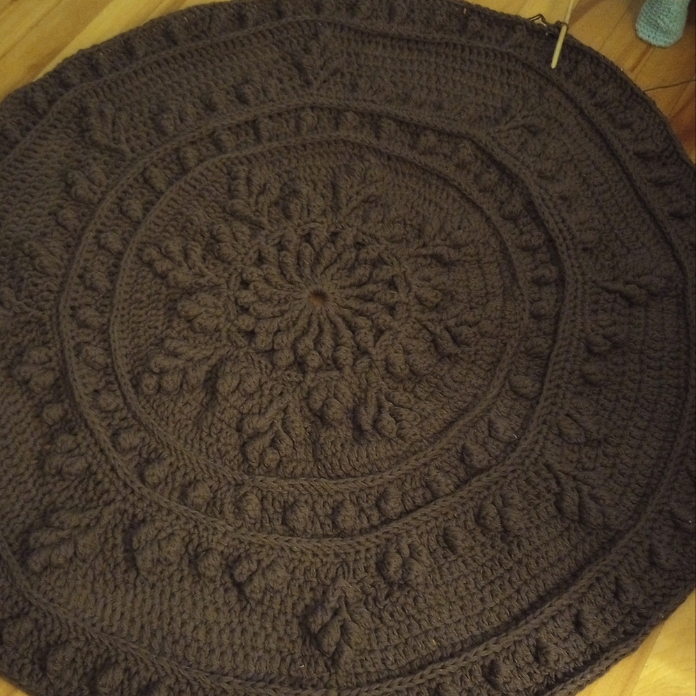 Cotton accent rug